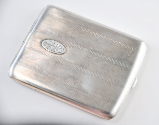 Antique Sterling Silver Cigarette Case