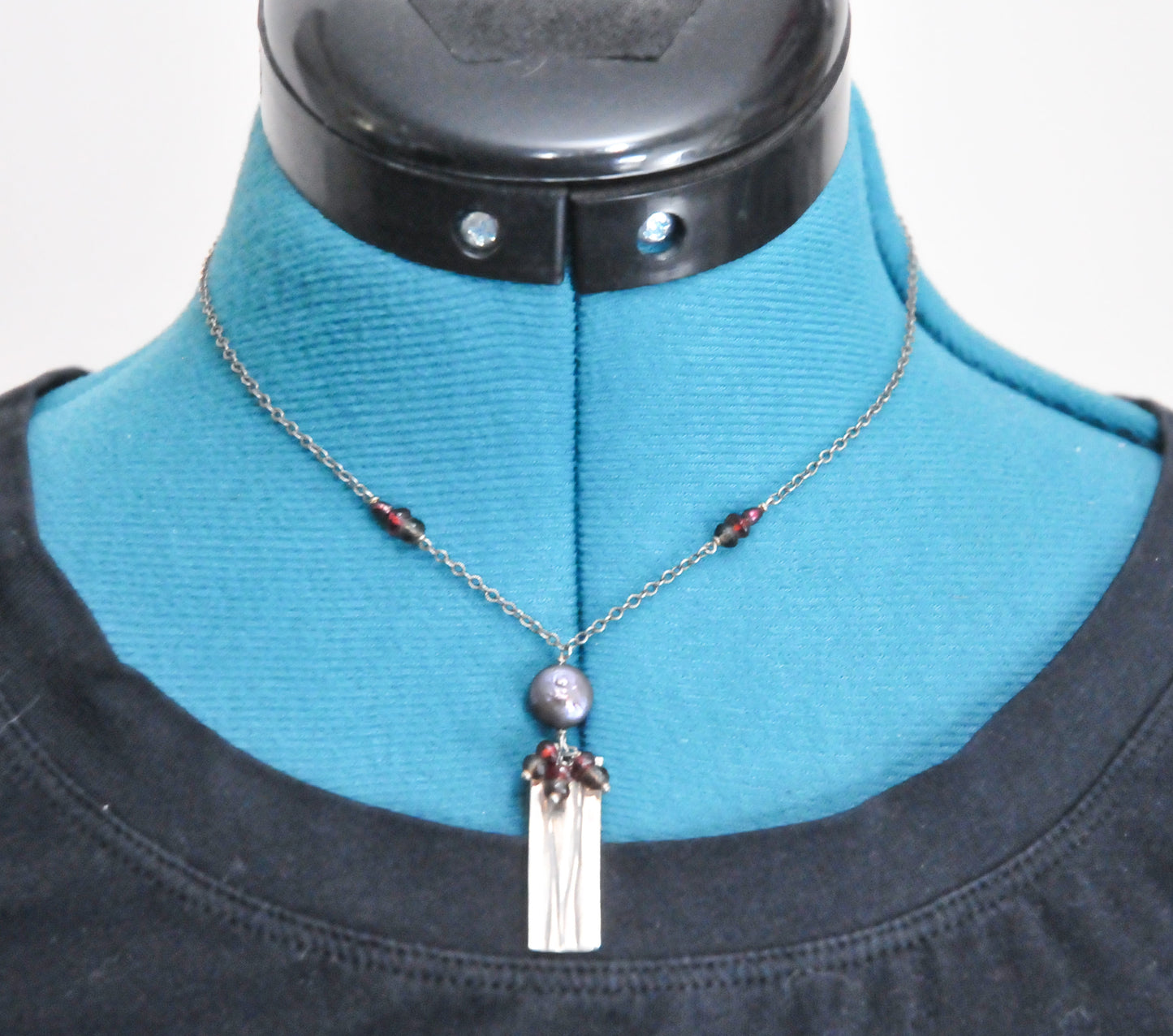 Artisan Signed Sterling Silver Necklace