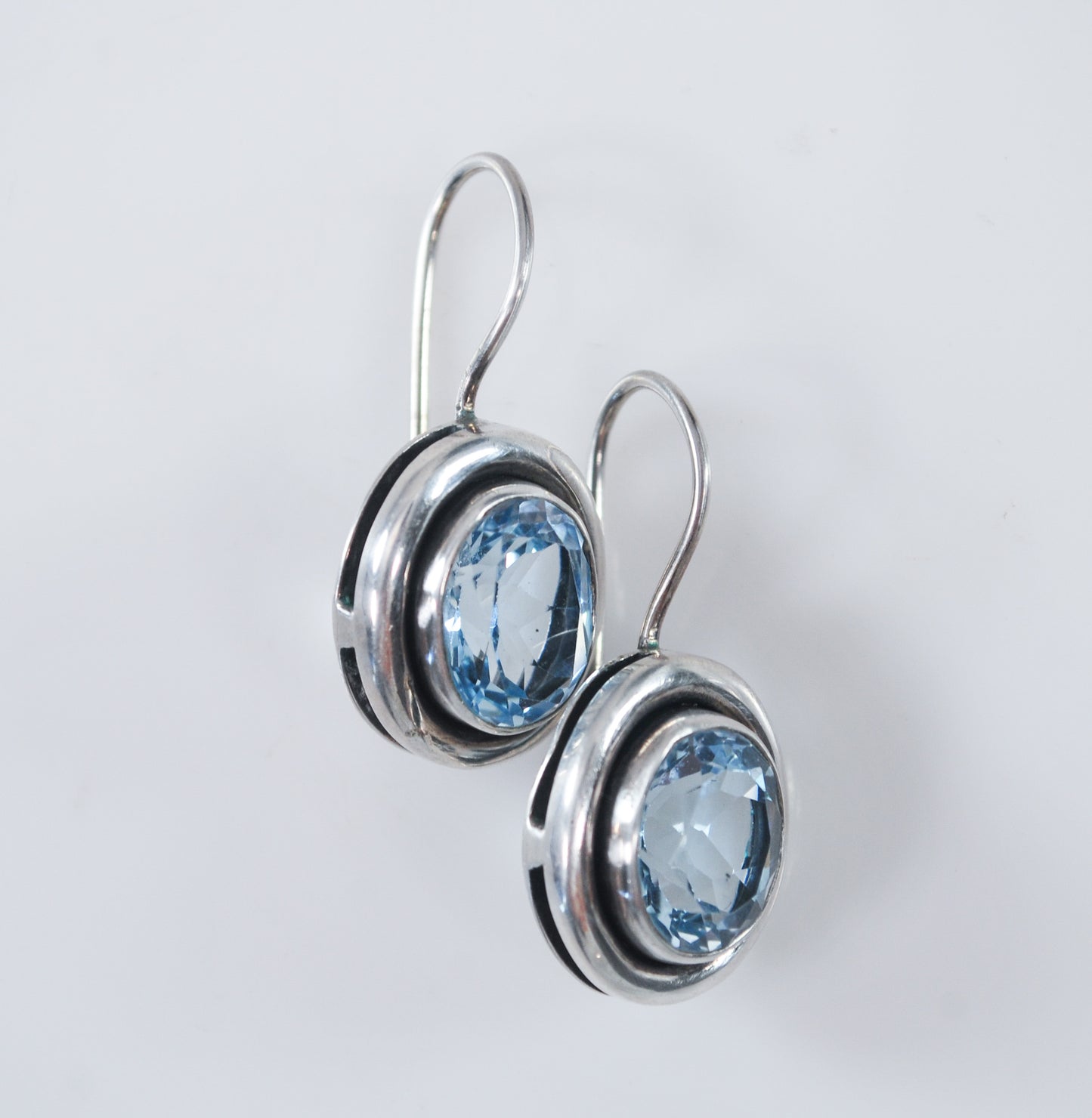 Silpada Sterling Silver Blue Topaz Earrings