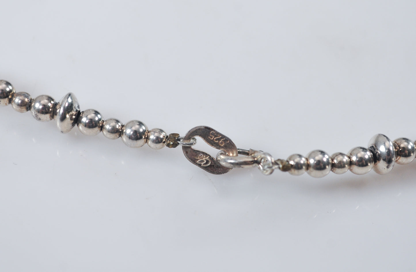 Carolyn Pollack Mother of Pearl Beaded Necklace