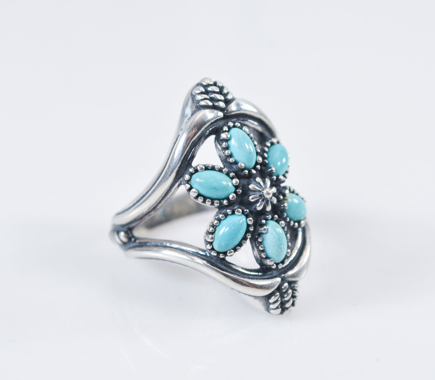 Carolyn Pollack Turquoise Sterling Silver Ring