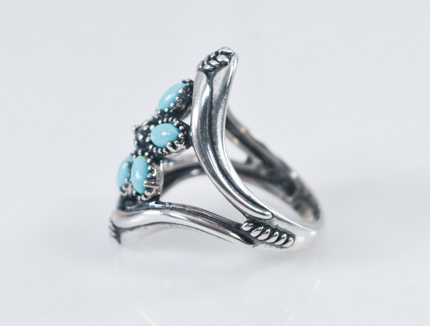 Carolyn Pollack Turquoise Sterling Silver Ring