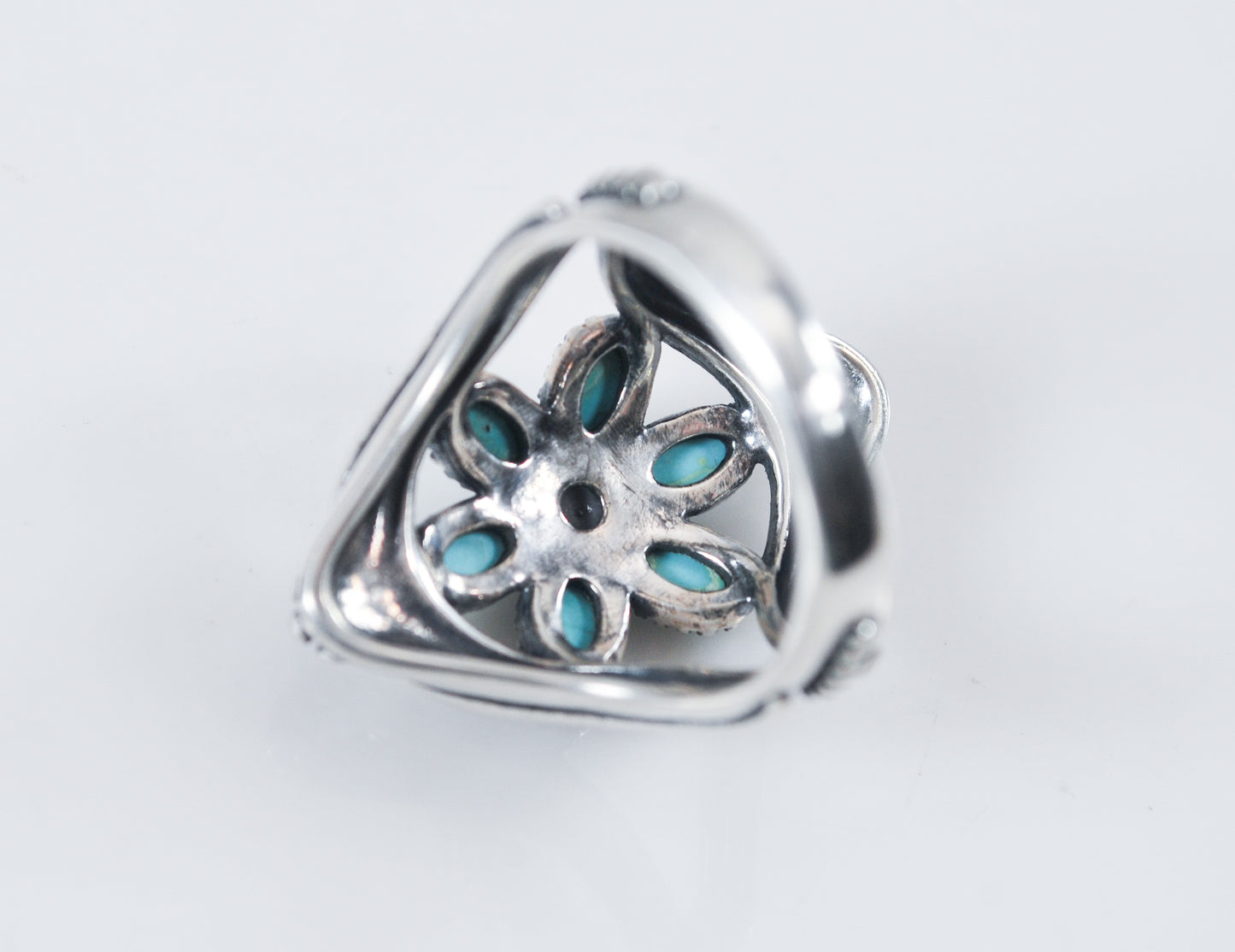 Carolyn Pollack Turquoise Sterling Silver Ring