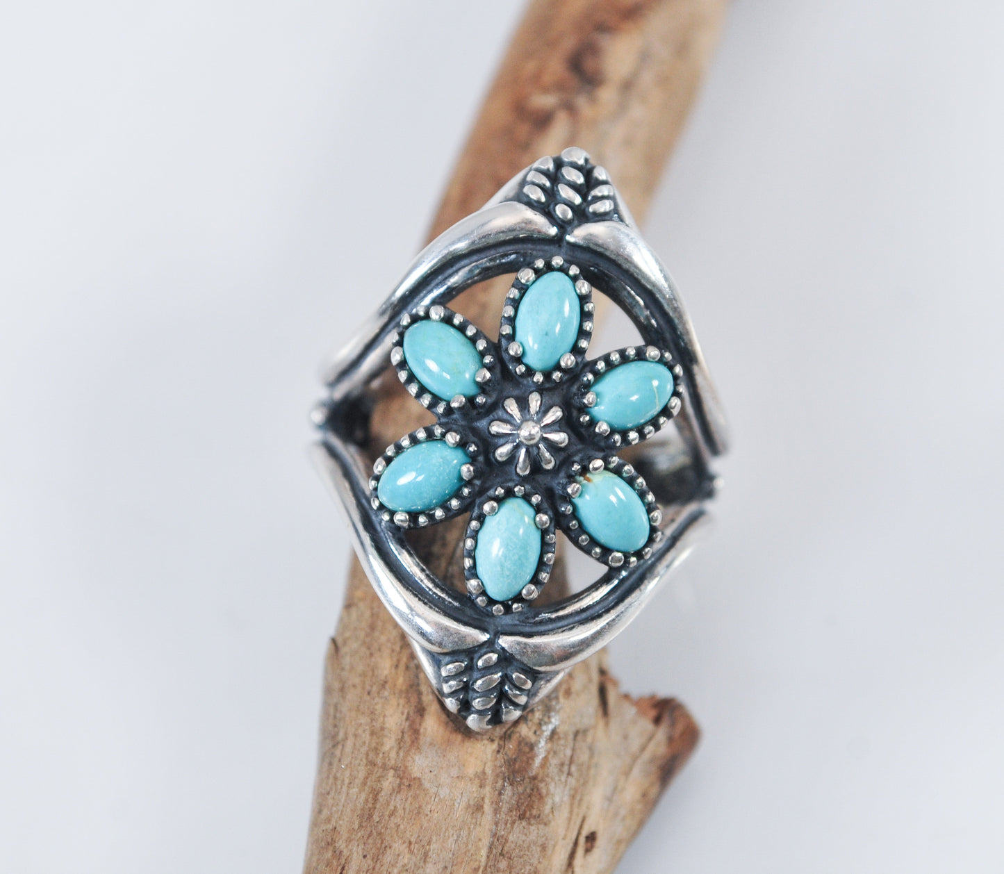 Carolyn Pollack Turquoise Sterling Silver Ring