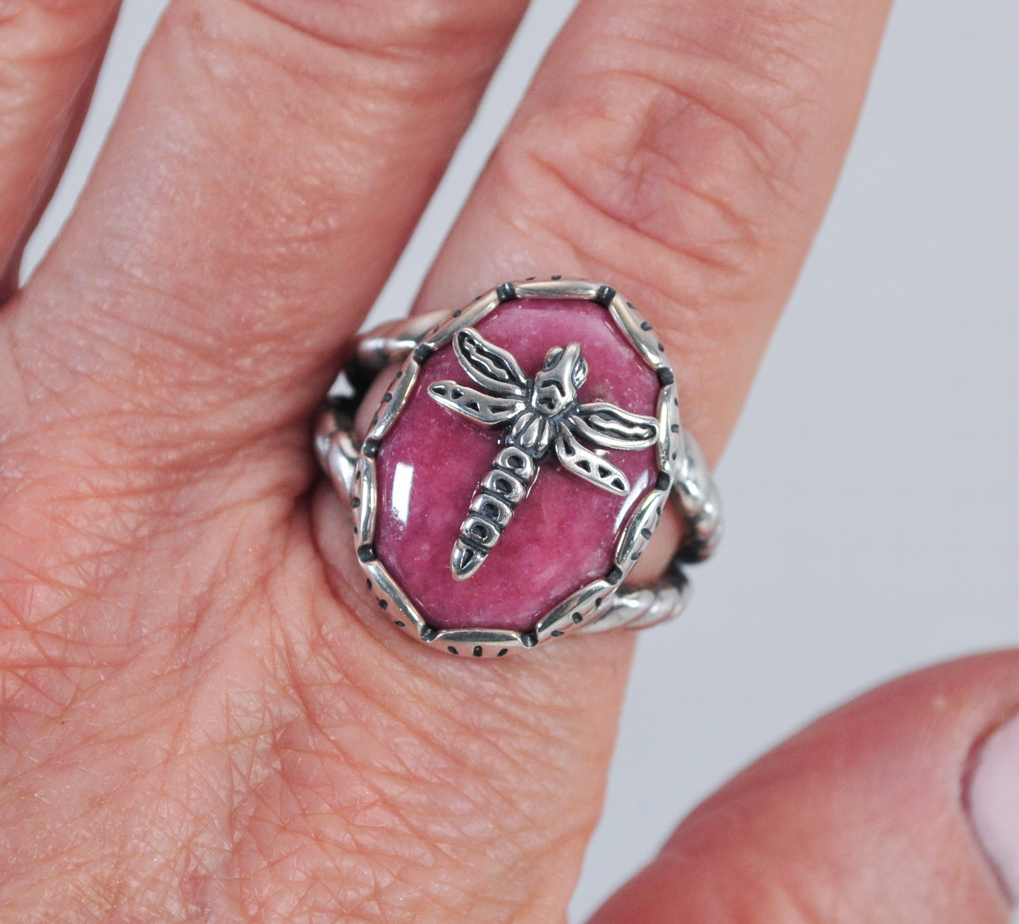 Carolyn Pollack Sterling Silver Transform Dragonfly Ring