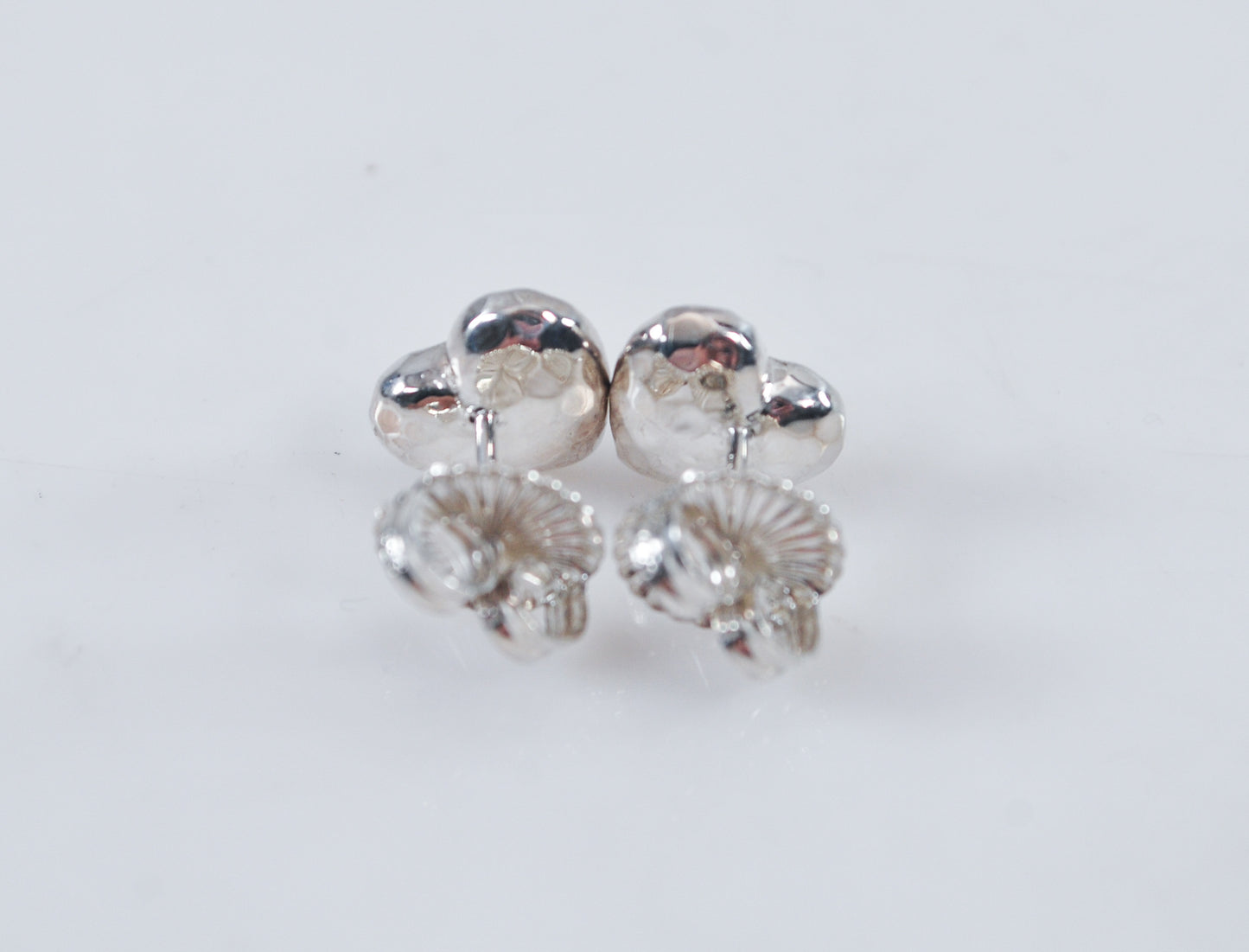 John Hardy Sterling Silver Heart Earrings