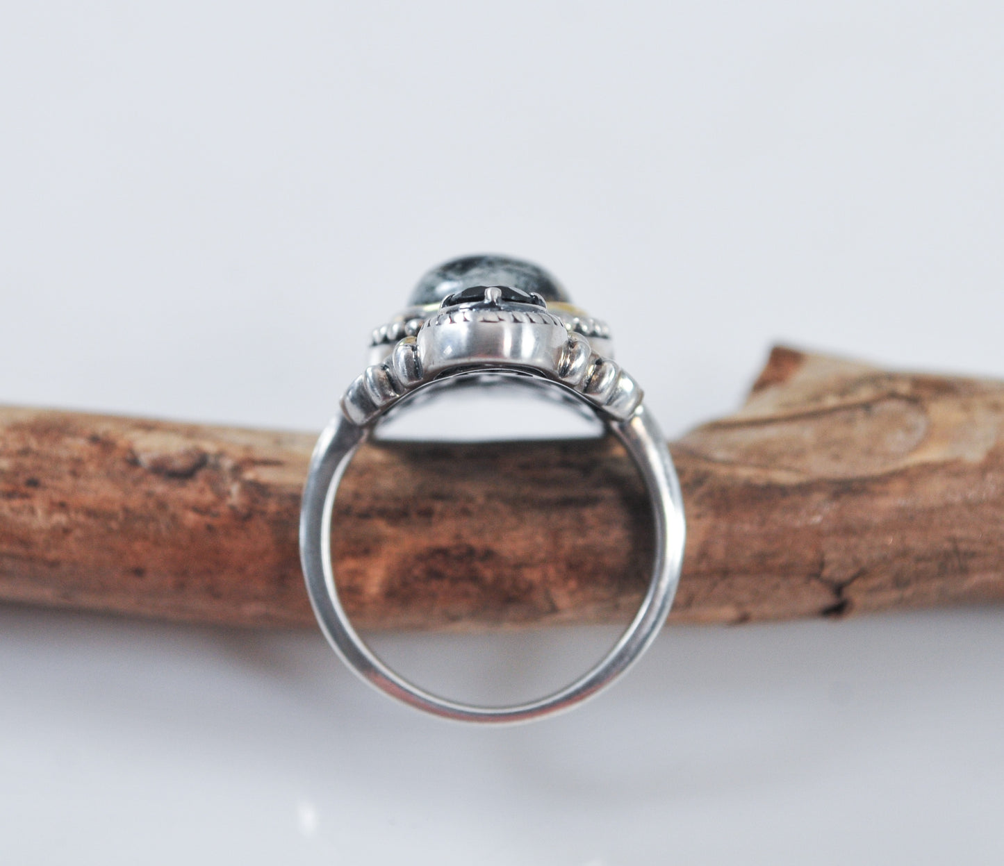 Designer 925 India Sterling Silver Long Ring