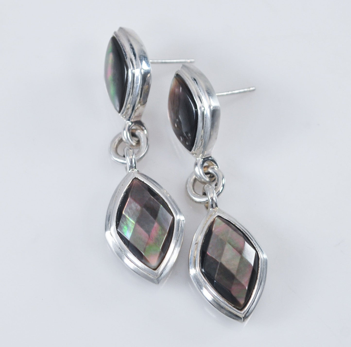 ELLE 925 Labradorite Earrings