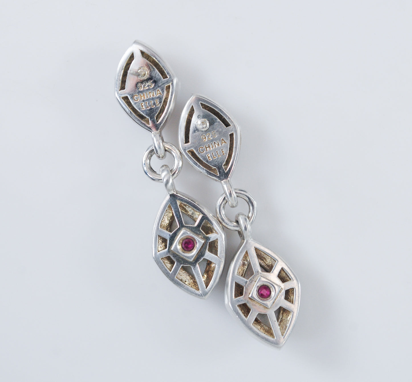 ELLE 925 Labradorite Earrings