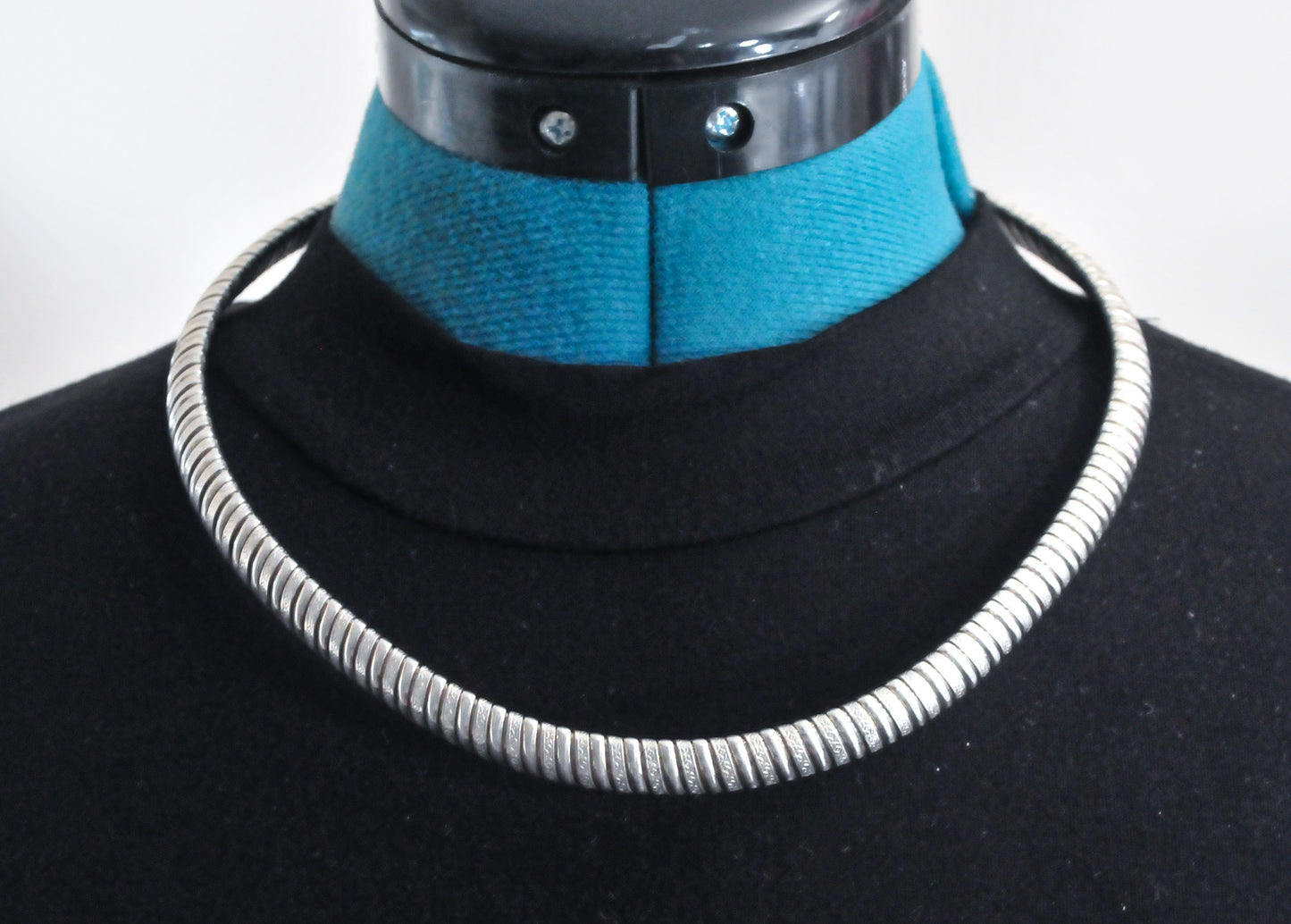 999 Fine Silver Ribbed Necklace