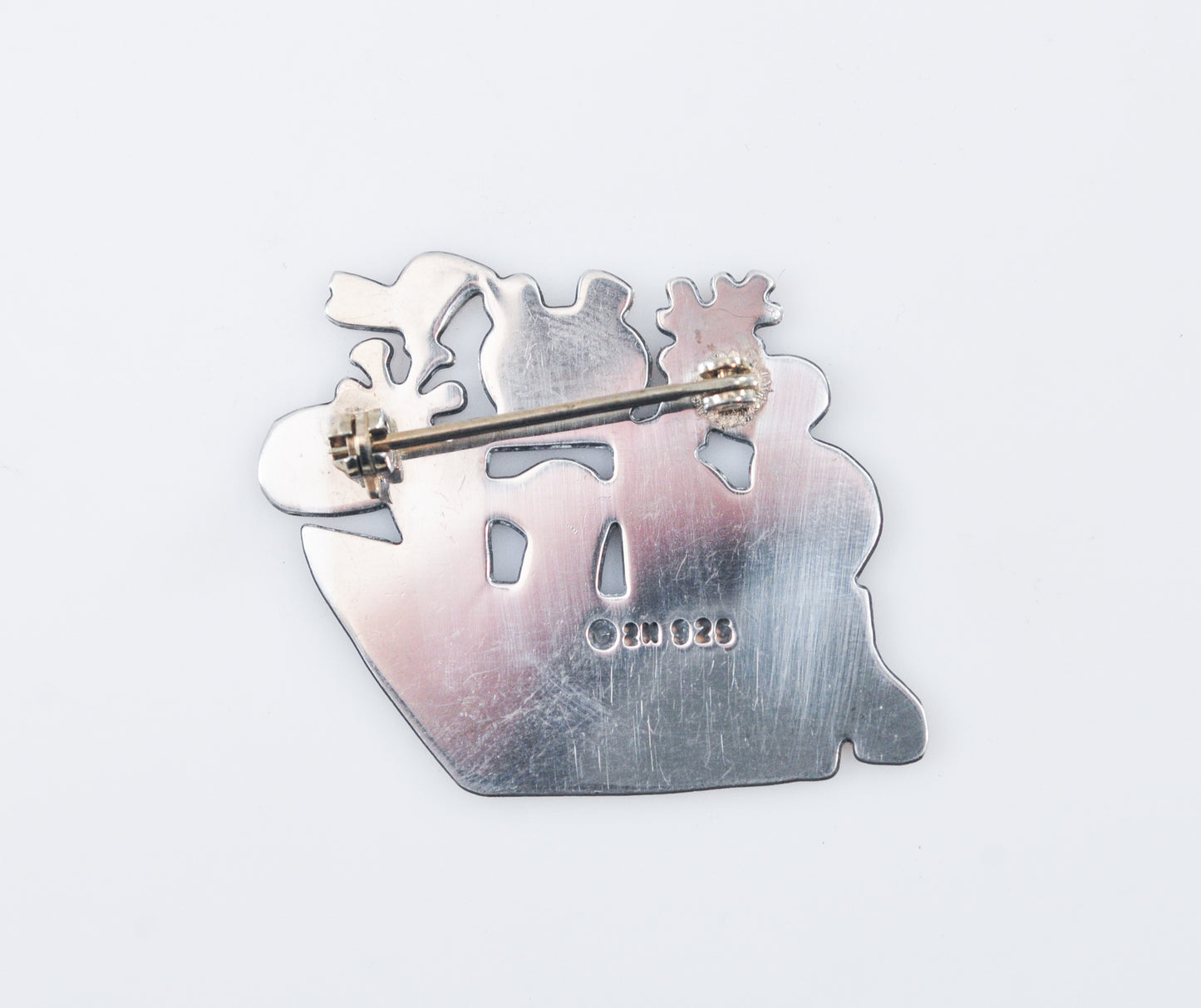 Noah's Ark Sterling Silver Animal Brooch