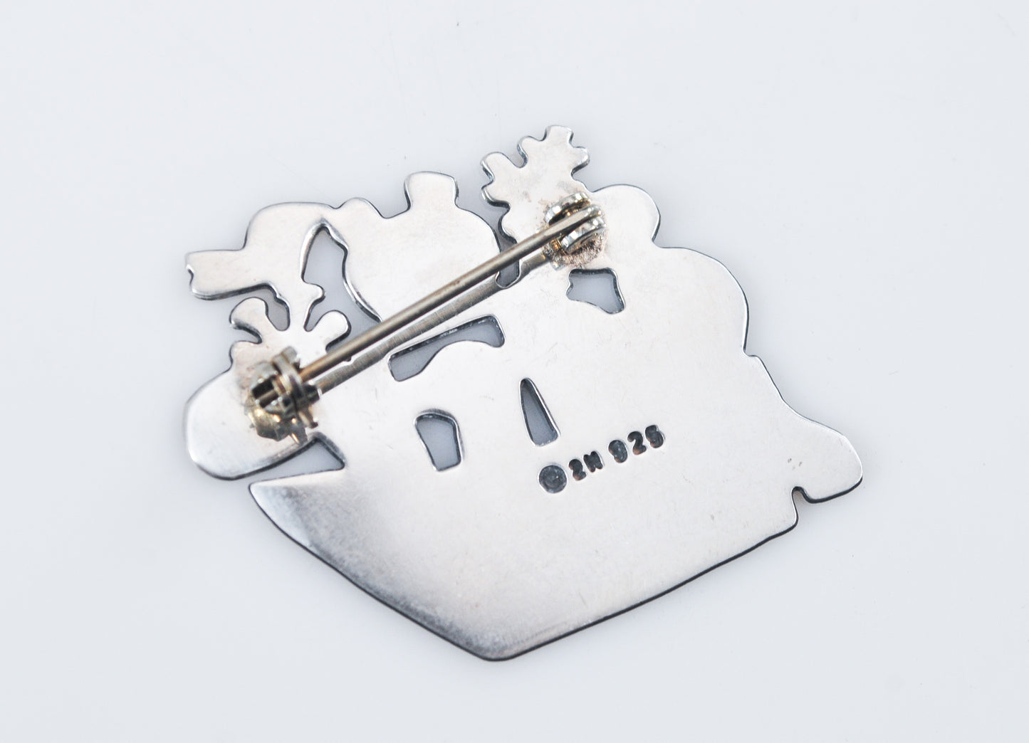 Noah's Ark Sterling Silver Animal Brooch