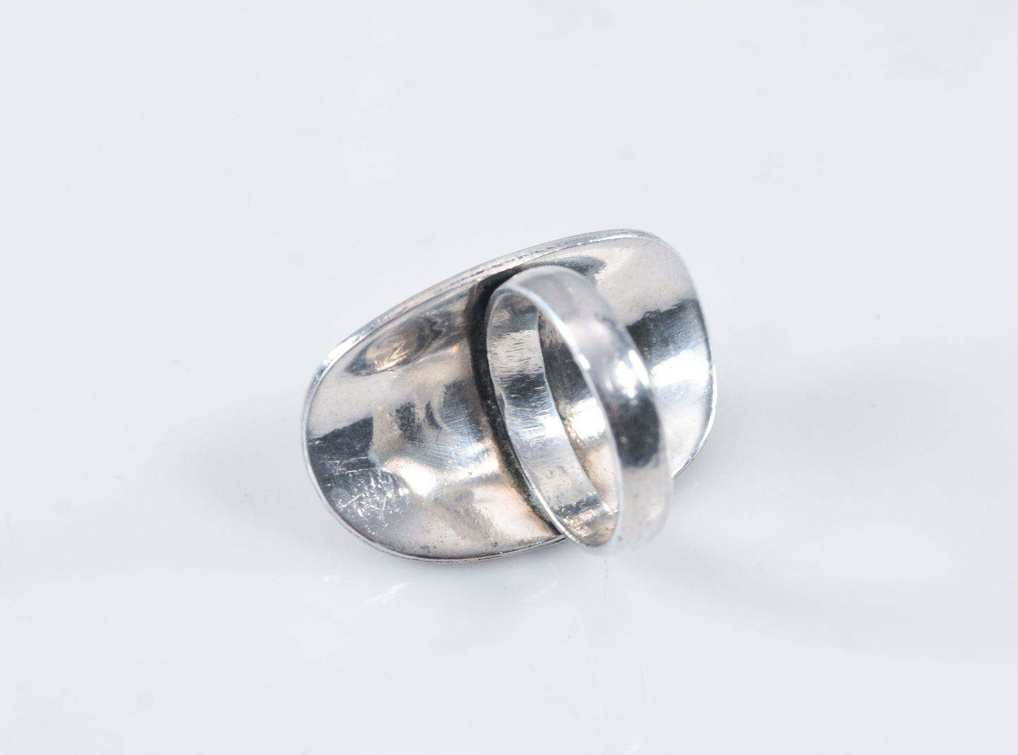 Sterling Silver Green Labradorite Ring