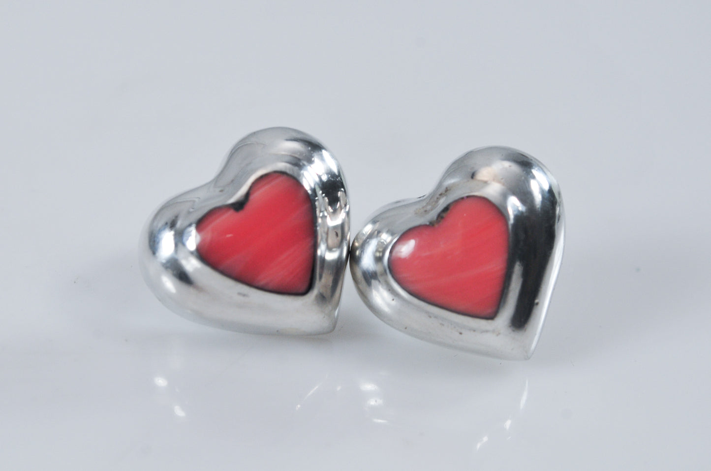 ATI Sterling Silver Heart Earrings