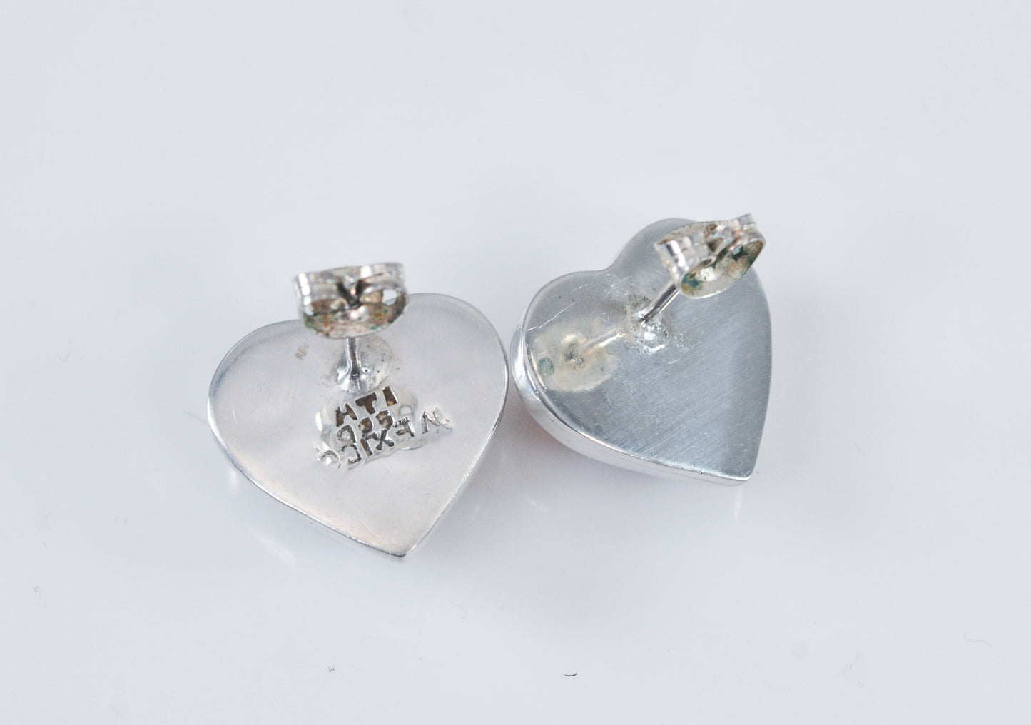 ATI Sterling Silver Heart Earrings