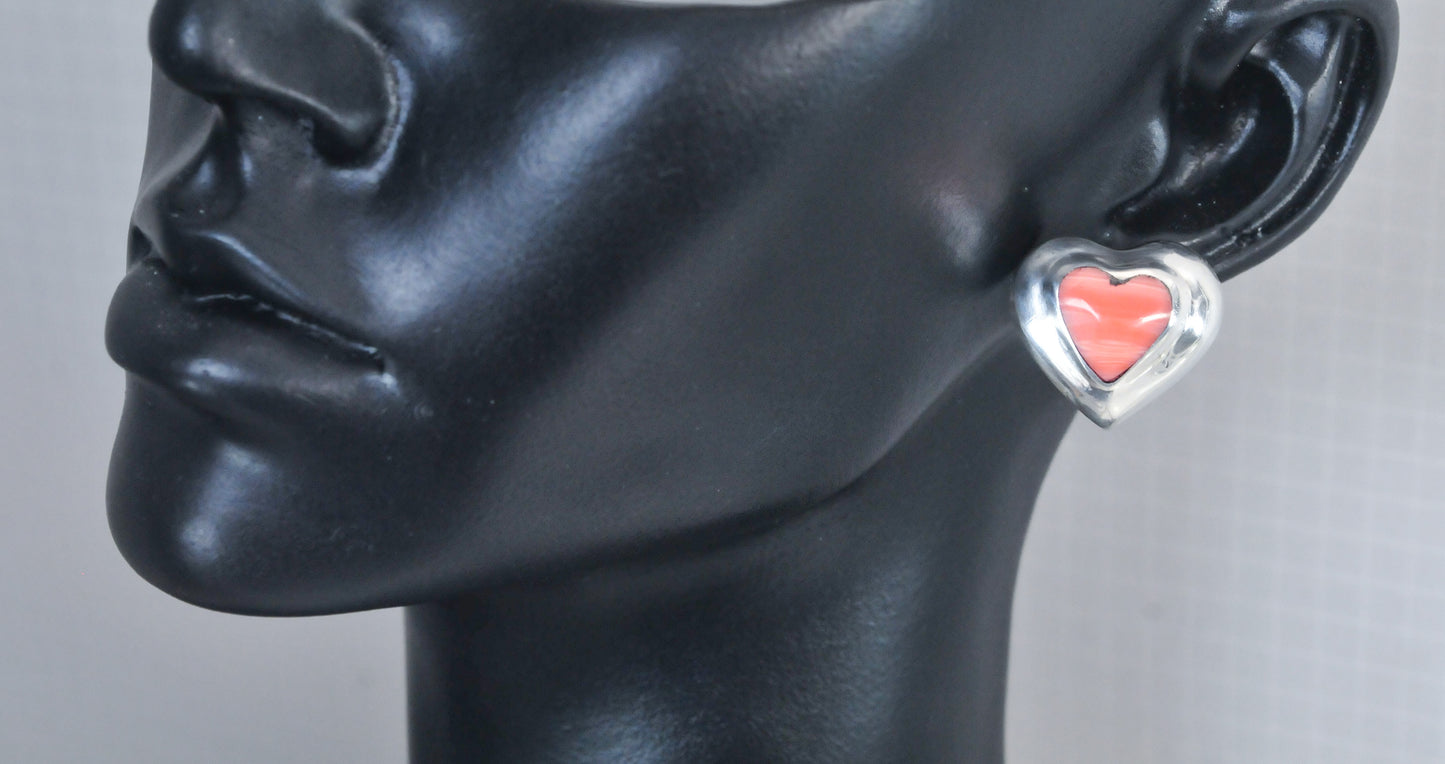 ATI Sterling Silver Heart Earrings