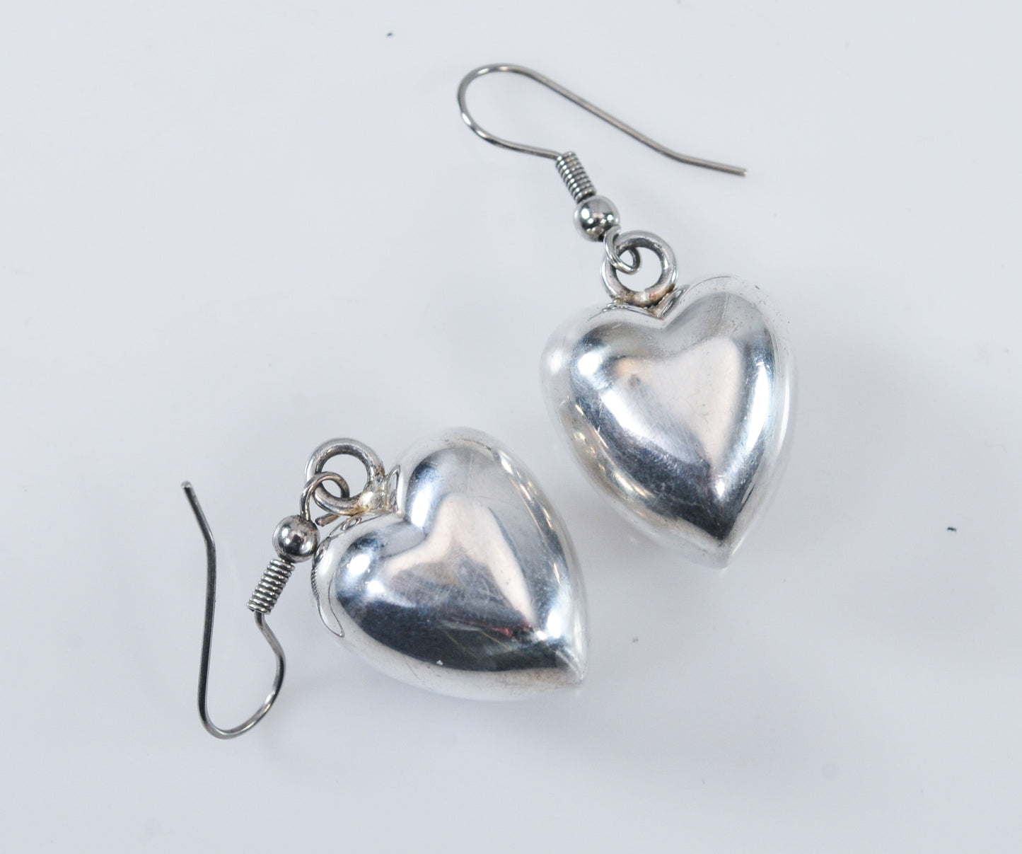 Sterling Silver Harmony Chimes Heart Earrings