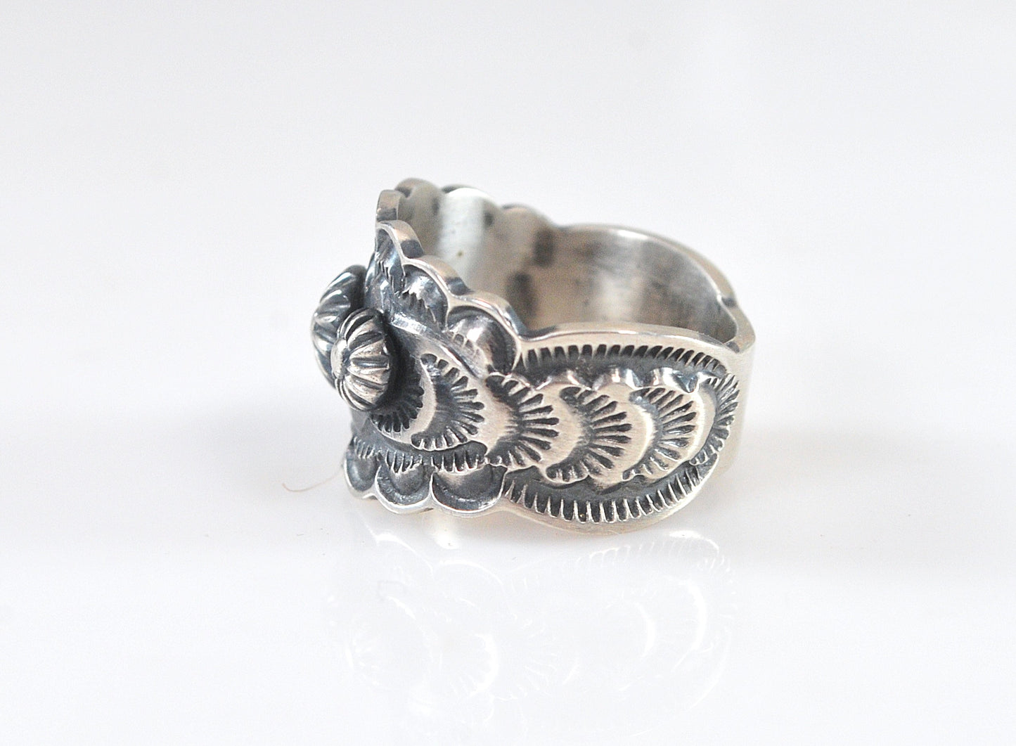 Bennie Ramone Navajo Sterling Silver Ring