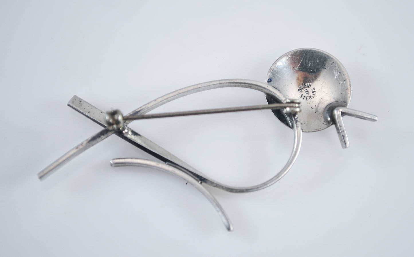 Vintage Beau Sterling Bird Brooch