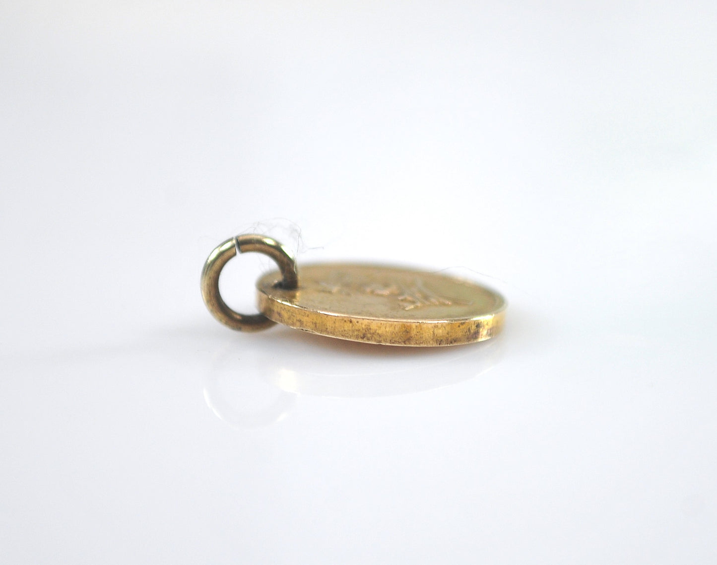 Antique Gold Filled Lord's Prayer Pendant