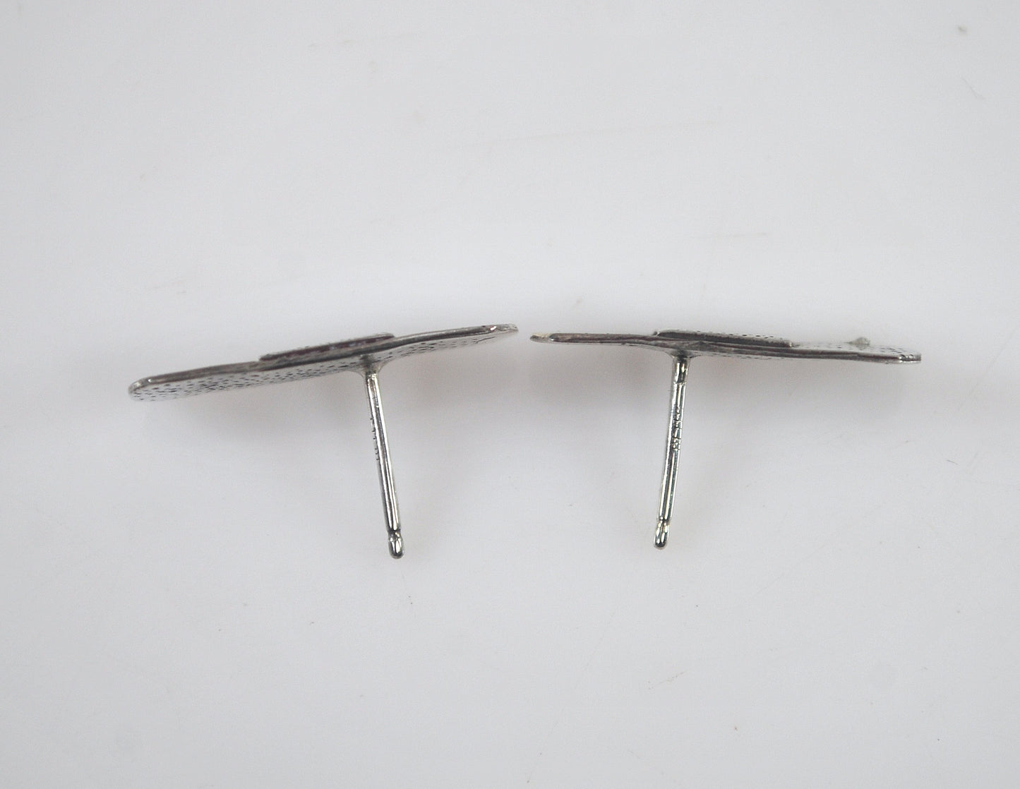 Sterling Silver Band-Aid Earrings