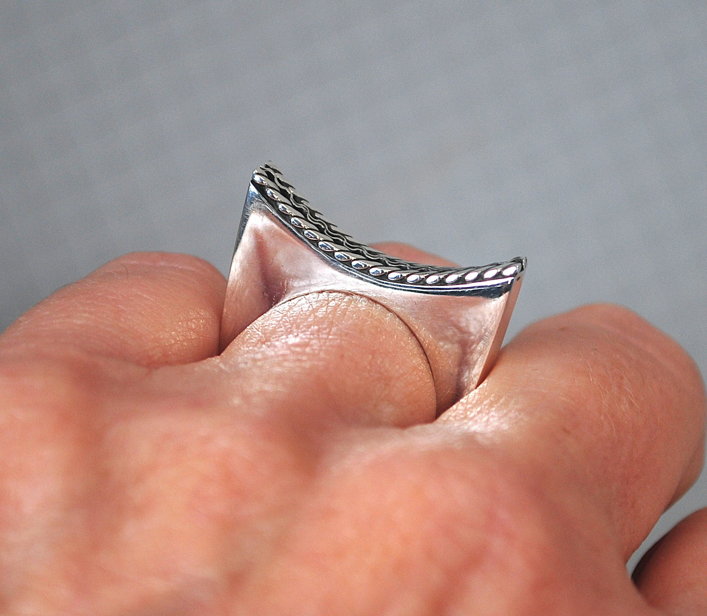 GeoArt 925 Sterling Silver Ring