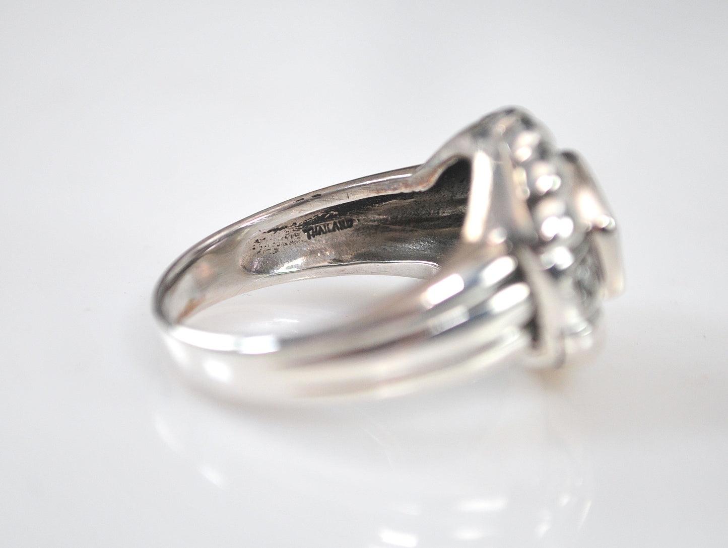 Judith Ripka Sterling Silver Amethyst Ring