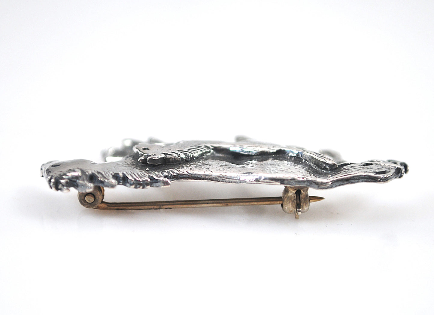 Great Falls Metal Works Sterling Silver Horse Brooch