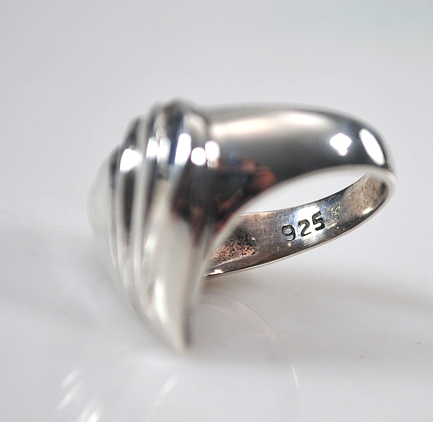 Designer 925 Sterling Silver Heart Ring
