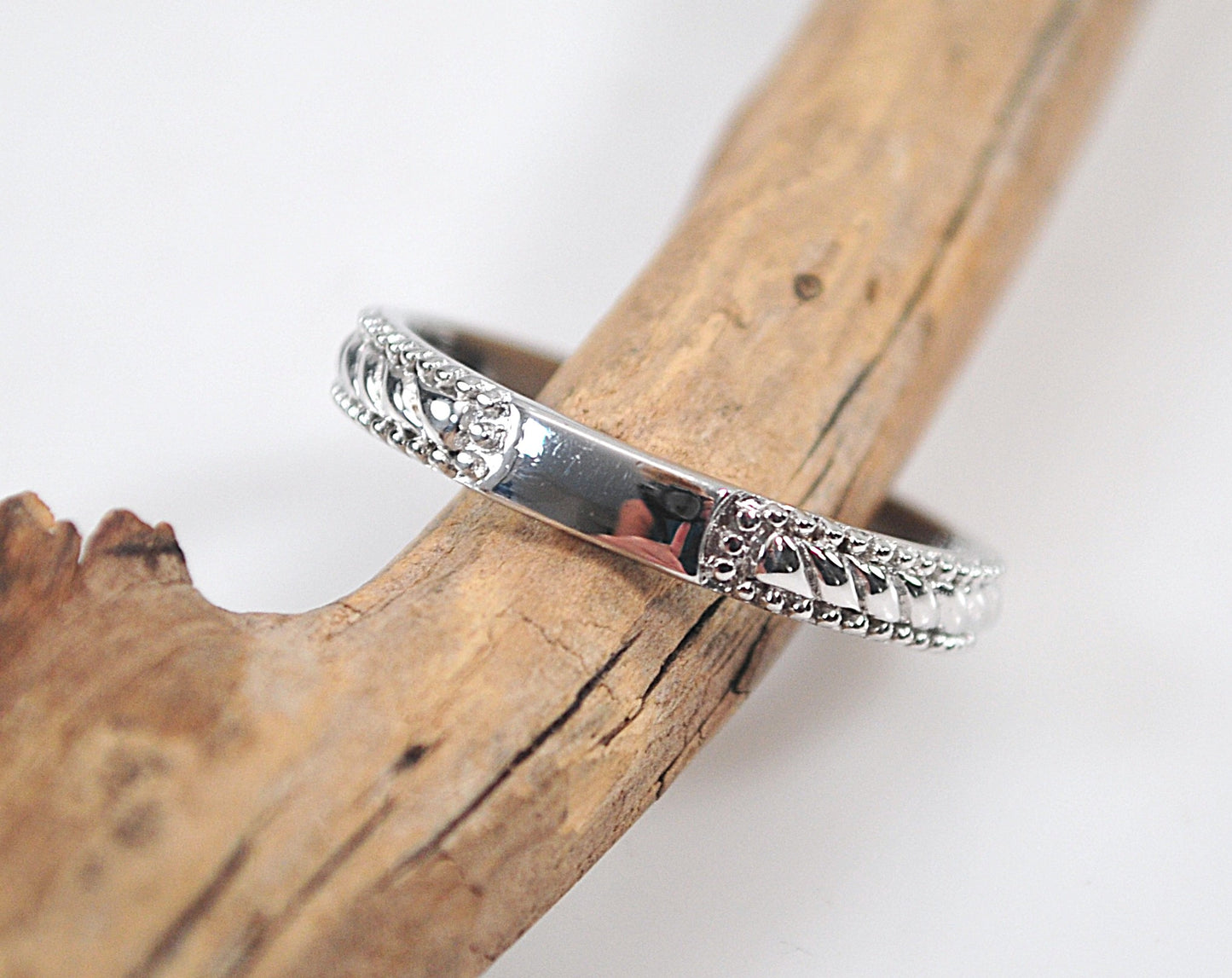 Judith Ripka Sterling Silver Band Ring