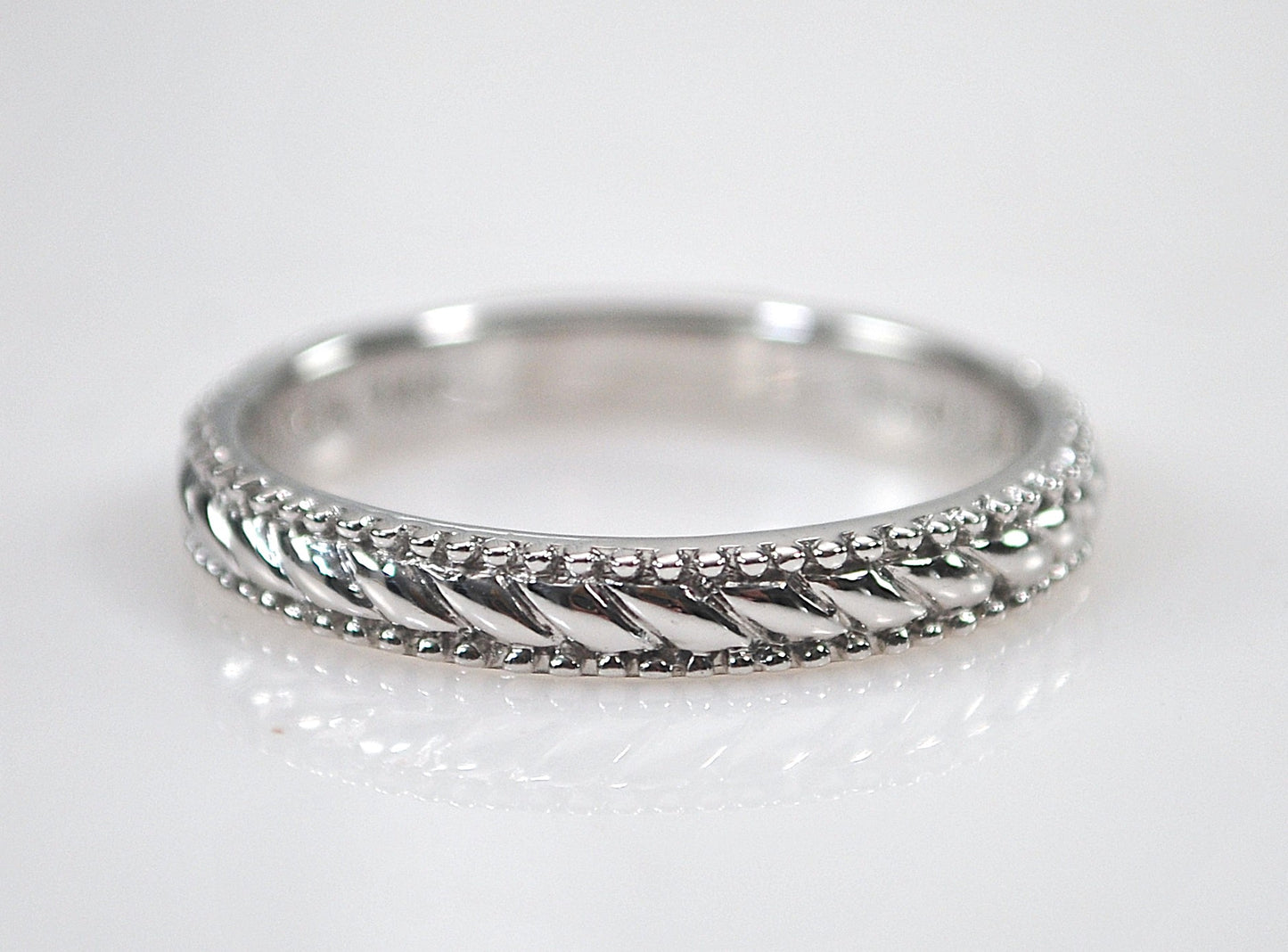 Judith Ripka Sterling Silver Band Ring