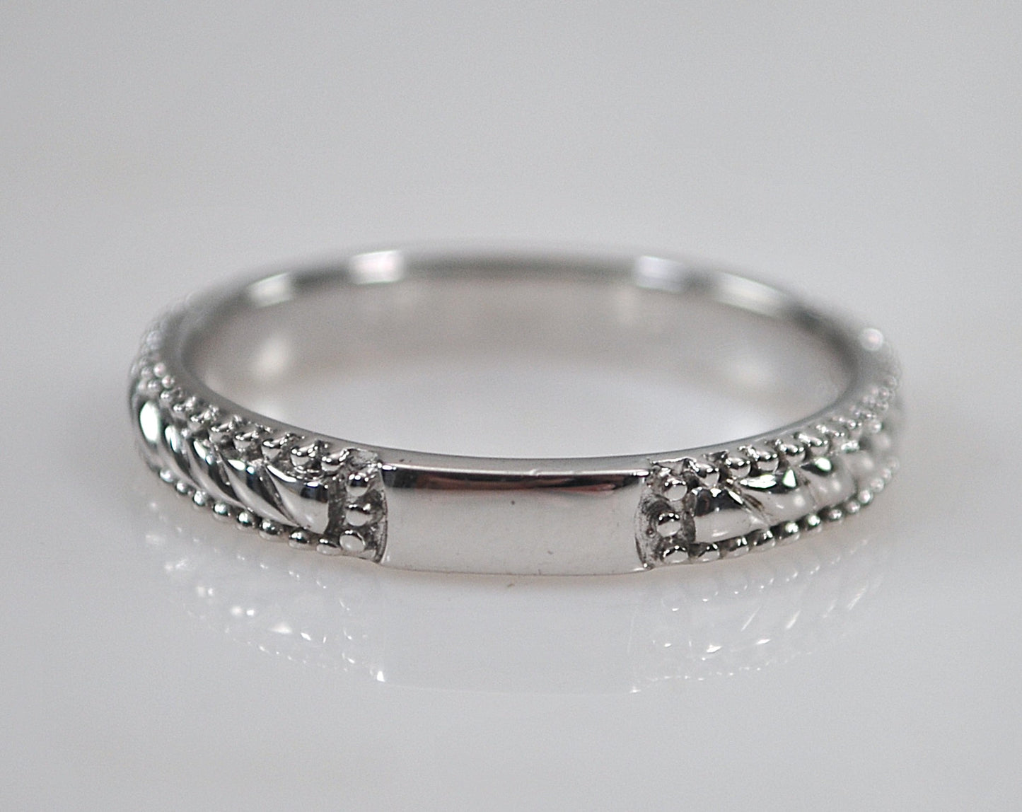 Judith Ripka Sterling Silver Band Ring