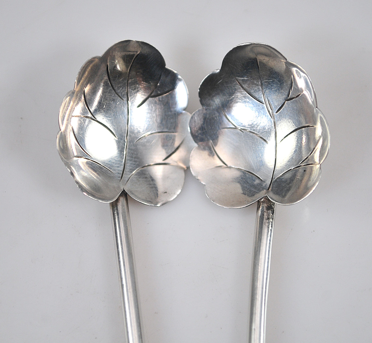 Vintage Sterling Silver Cocktail Spoon Straw Sippers