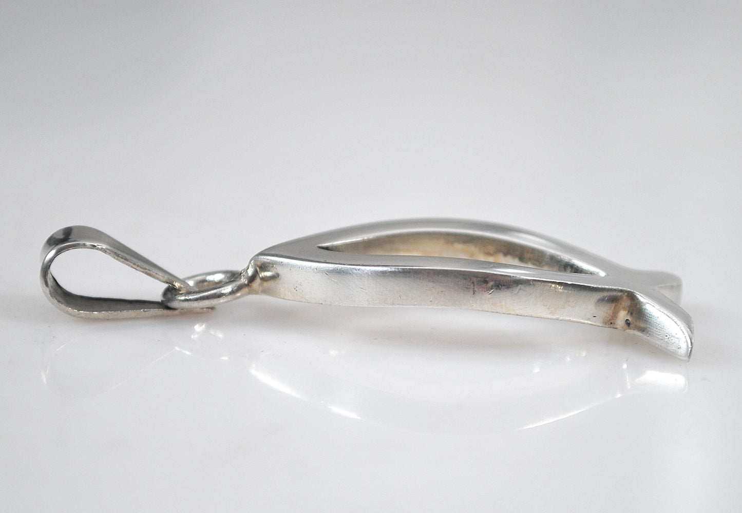 Sterling Silver Ichthus Fish Pendant