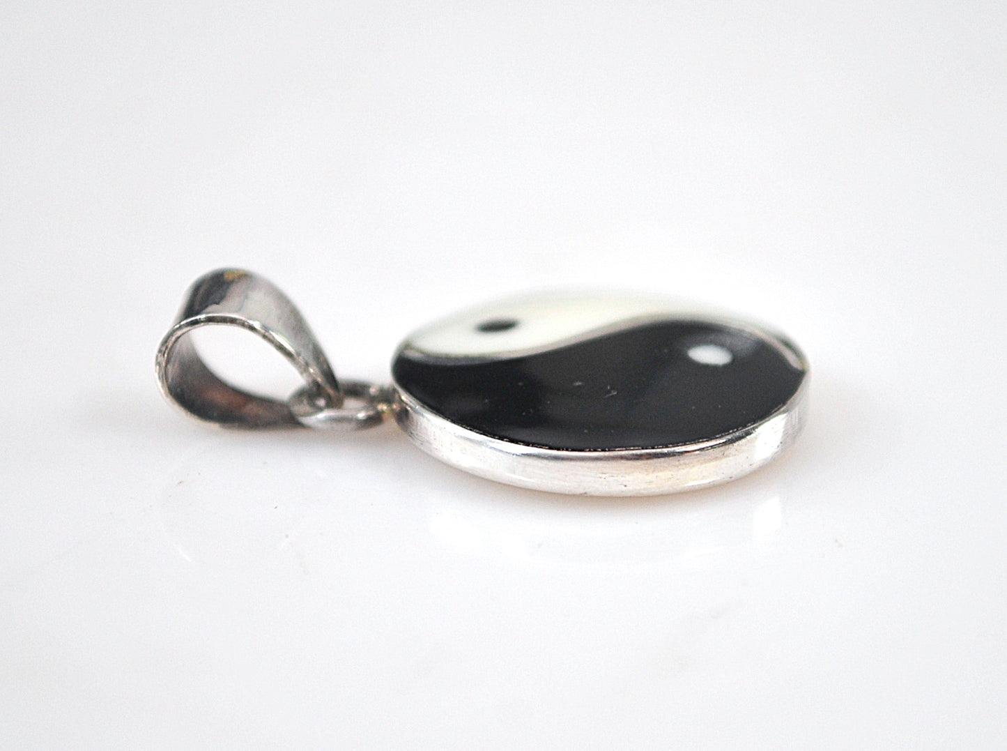 Sterling Yin Yang Pendant