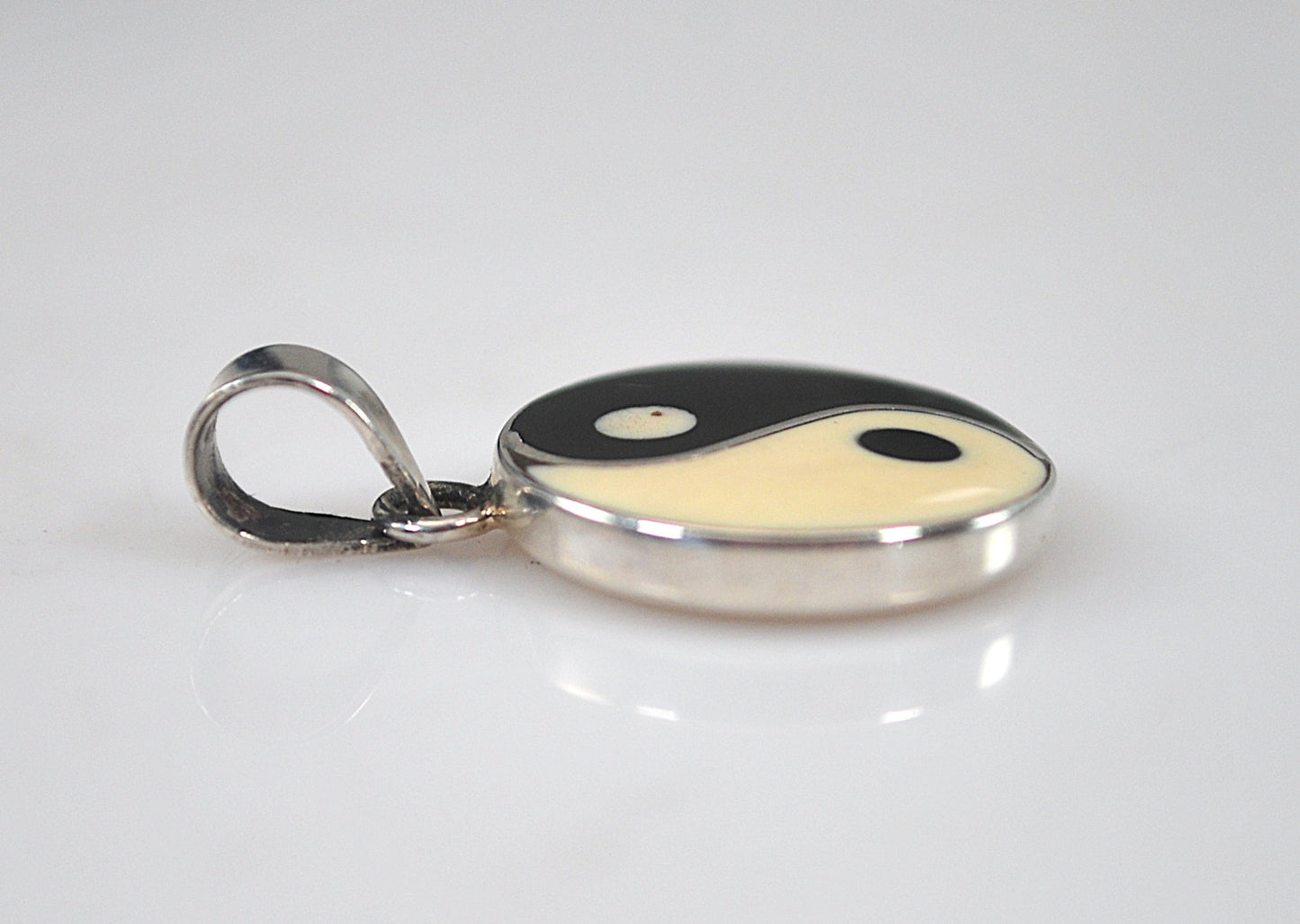Sterling Yin Yang Pendant