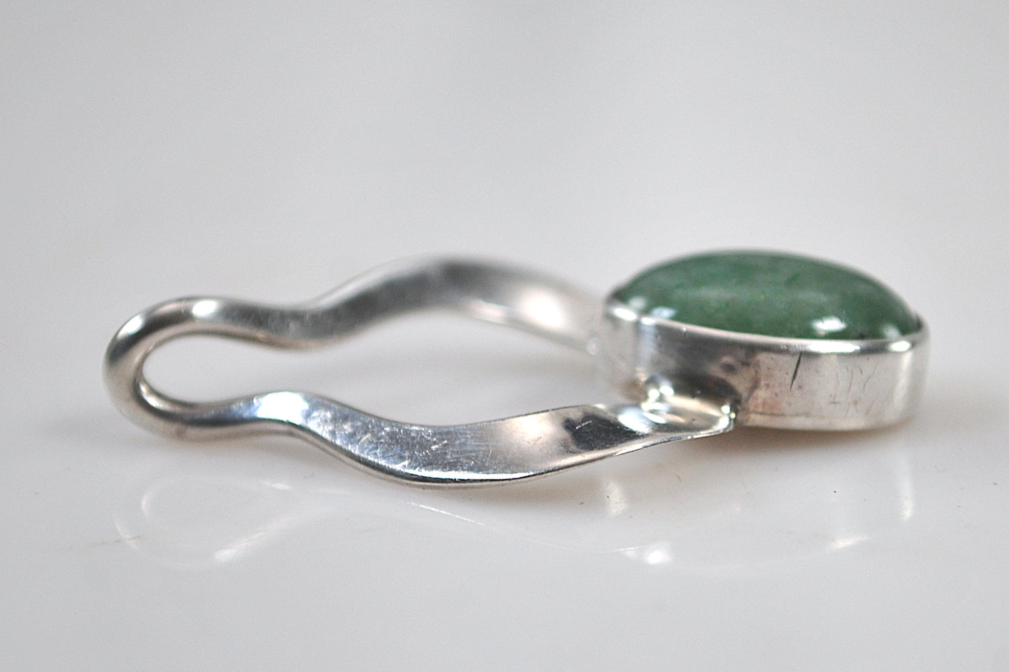 Designer 925 Mexico Sterling Silver Aventurine Pendant