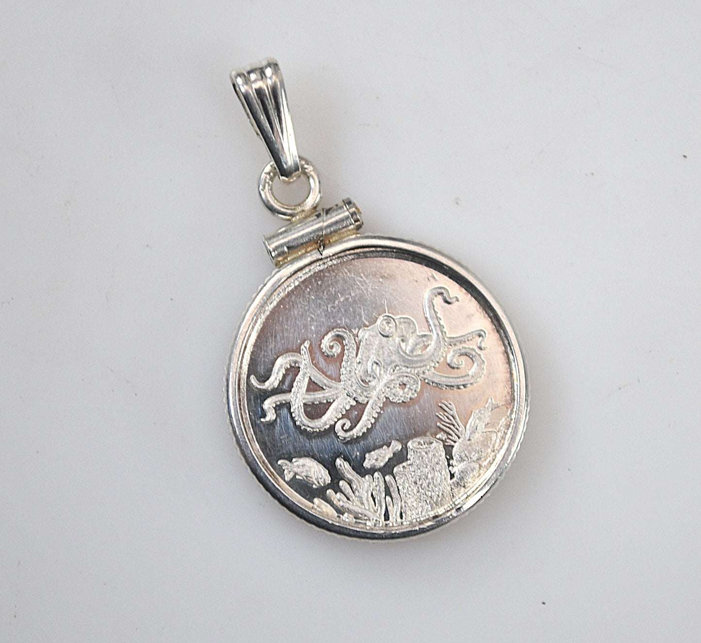 Sterling Silver Cayman Islands Pendant