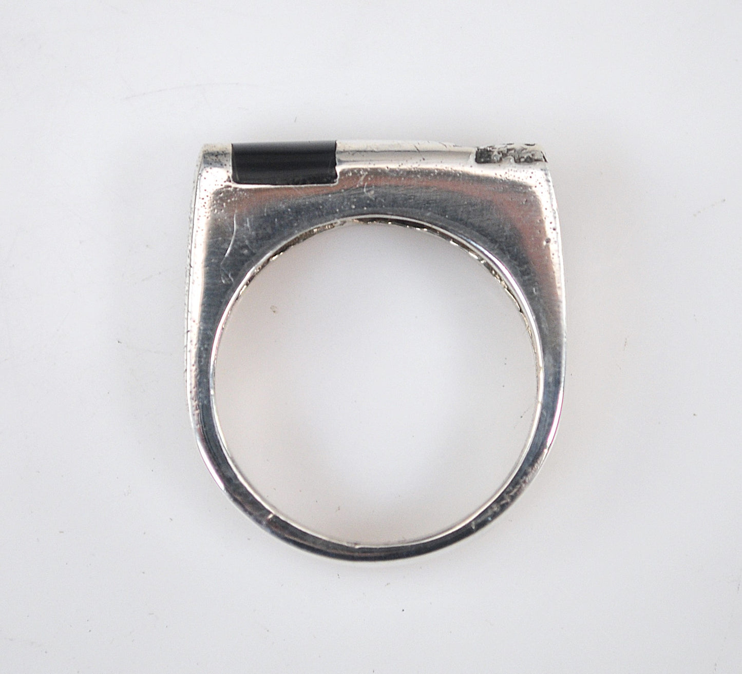 Prairie Fire Sterling Silver Modernist Ring