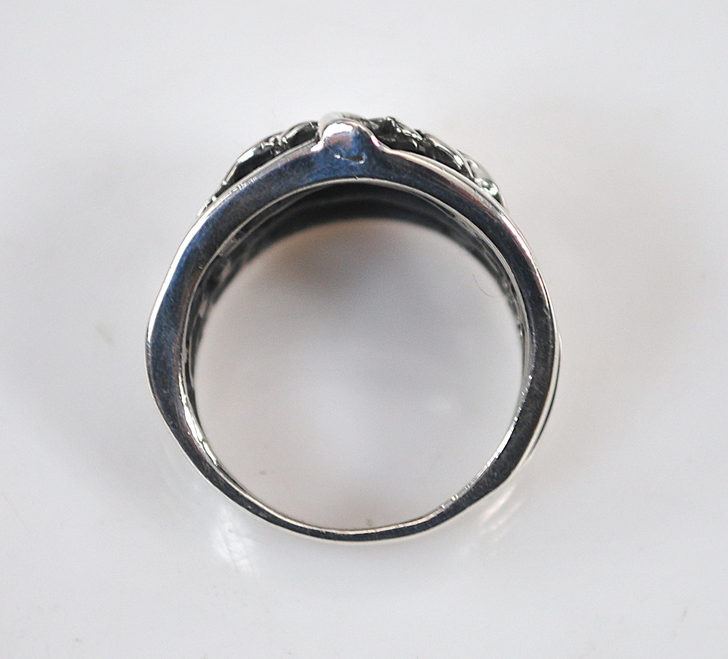 Celestial Sun Star Sterling Silver Ring