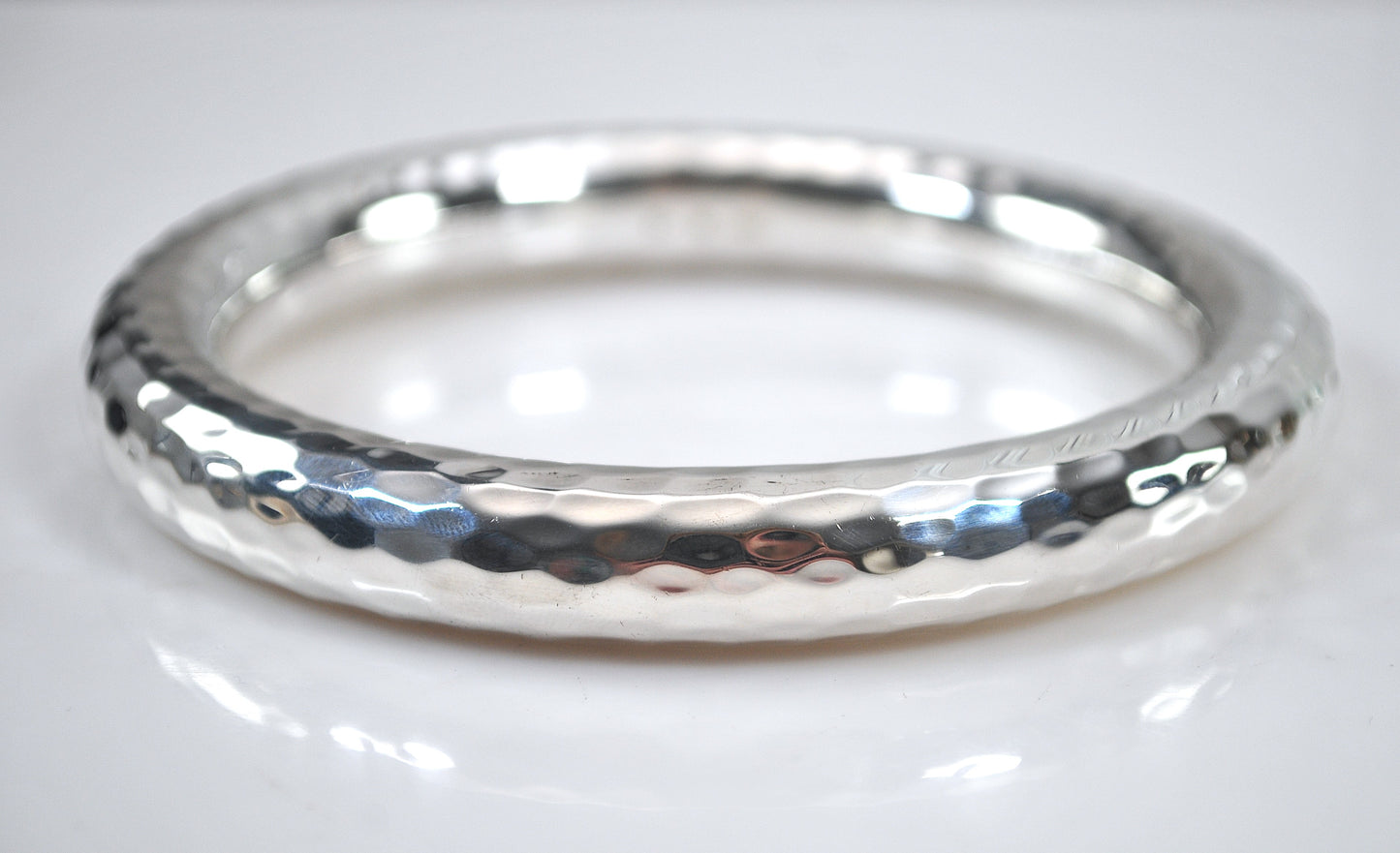 Silpada Sterling Silver Hammered Bangle Bracelet