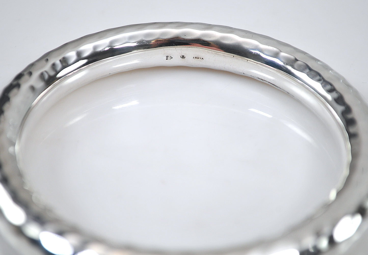 Silpada Sterling Silver Hammered Bangle Bracelet