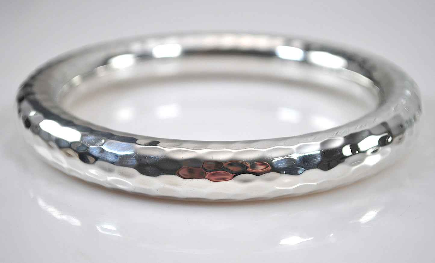 Silpada Sterling Silver Hammered Bangle Bracelet