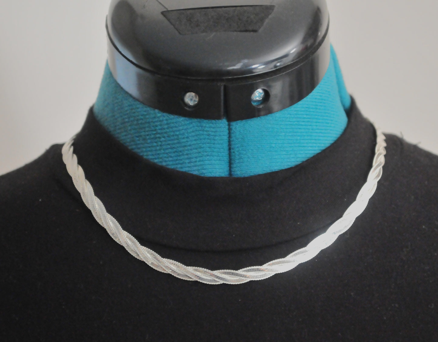 925 Italy Braided Necklace
