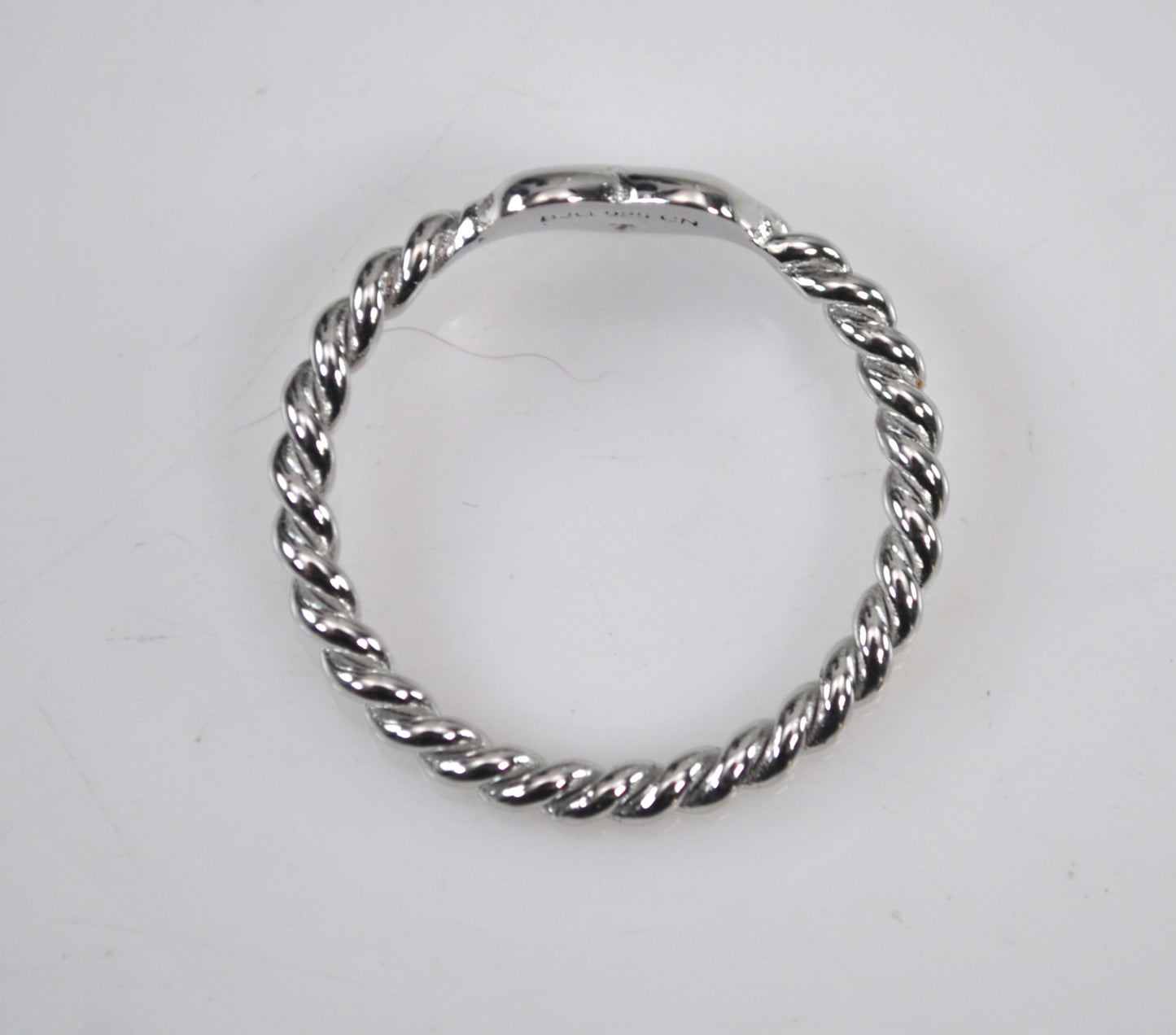 Signed 925 Sterling Silver Heart Ring