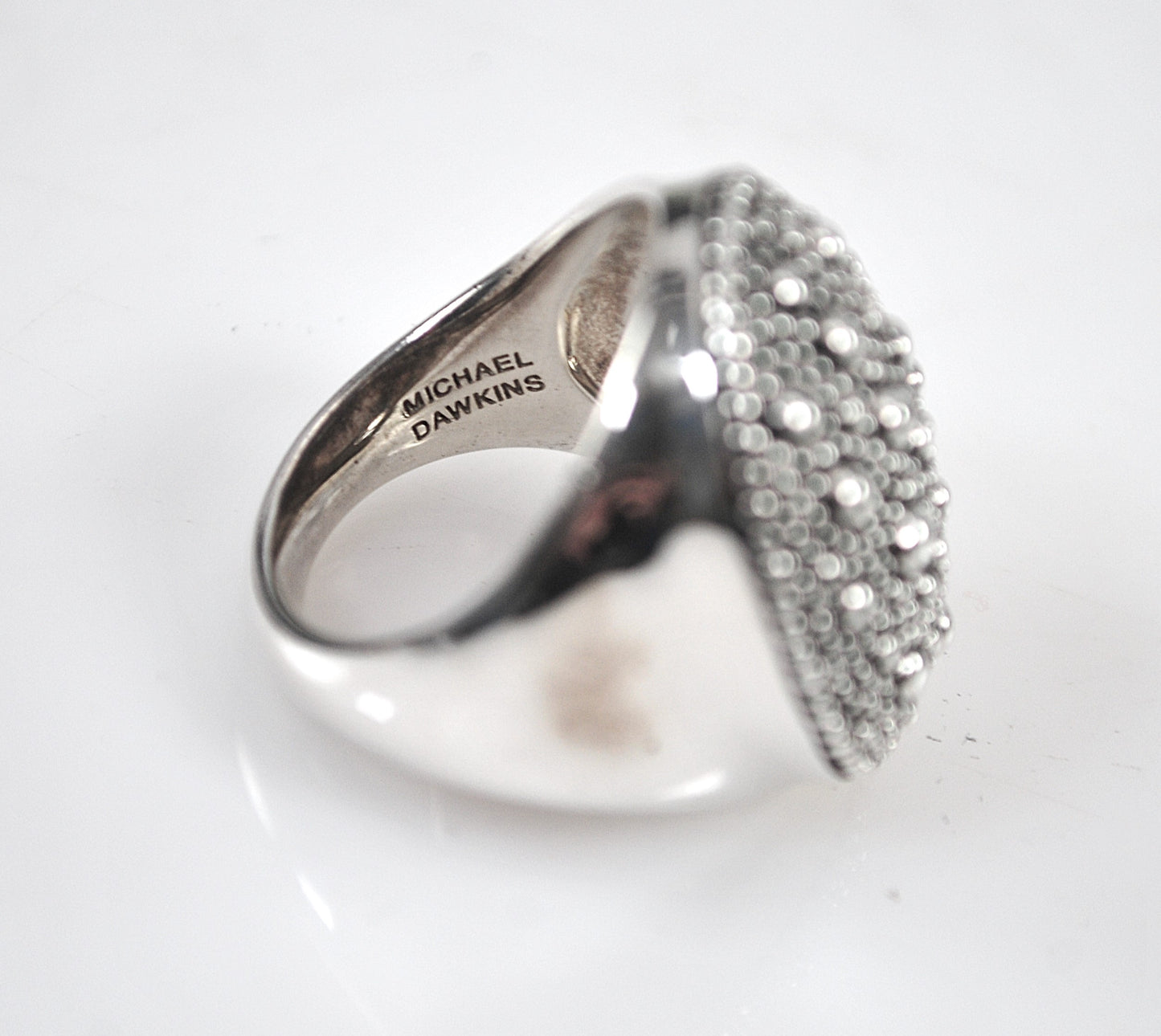 Michael Dawkins 925 Starry Night Dome Ring