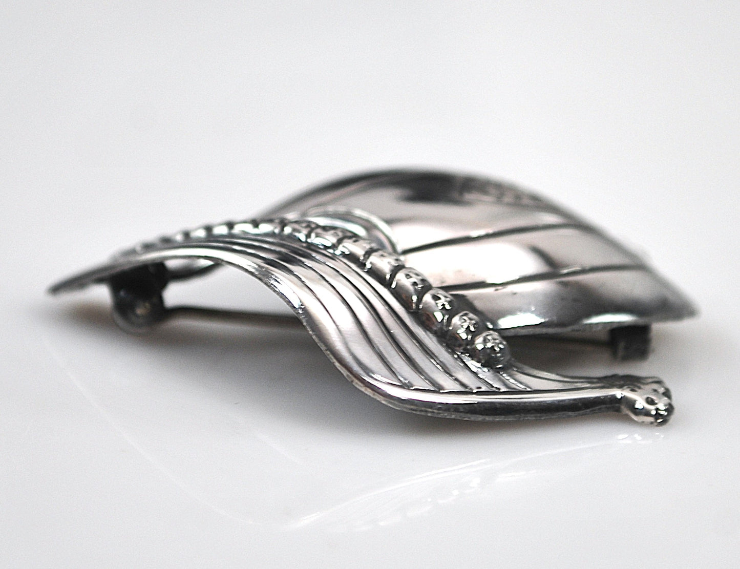 Erik Thimann Denmark 925 Sterling Viking Ship Brooch
