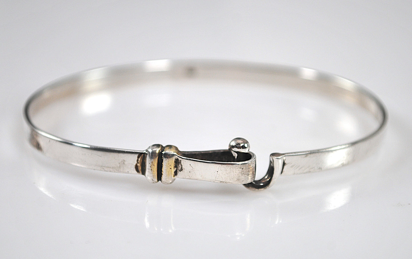 Sterling Silver Hook Bracelet