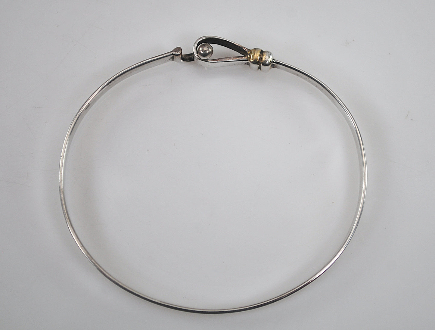 Sterling Silver Hook Bracelet