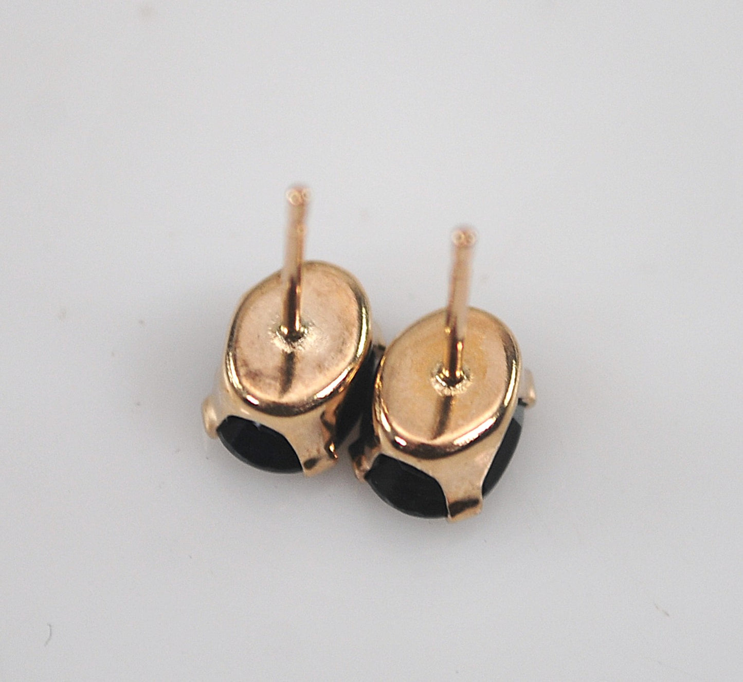 Town & Country 10K Gold Sapphire Stud Earrings